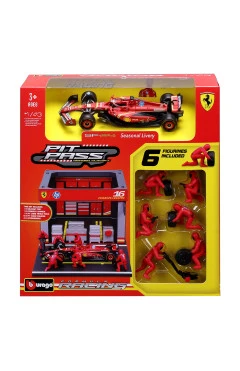 Ігровий набір - PIT PASS ferrari sf-24 (1:43), арт. 18-36862 (#16)